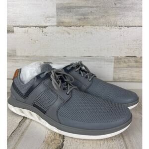 Johnston Murphy Mens 12 Activate Plain Toe Sneaker Gray new lace up casual